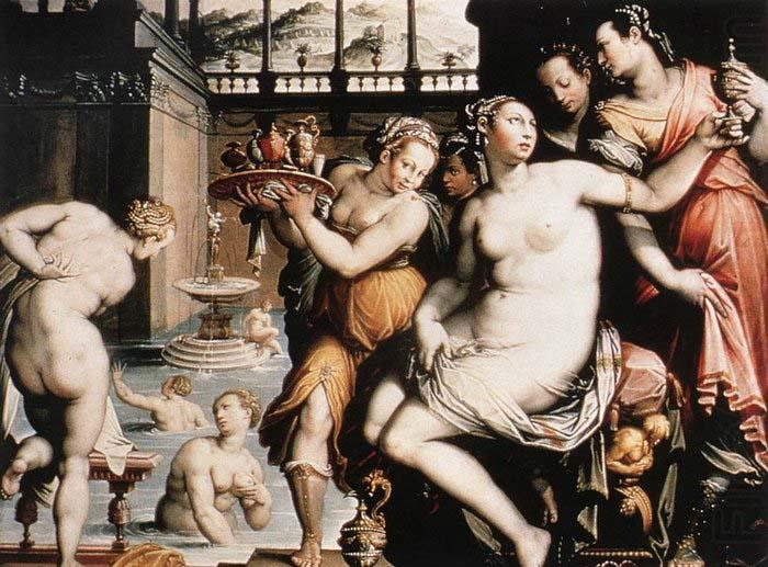 The Toilet of Bathsheba after 1573, ZUCCHI  Jacopo